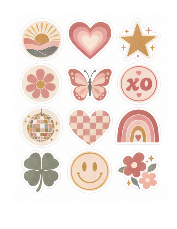 Preview of Printable Round Seals Stickers